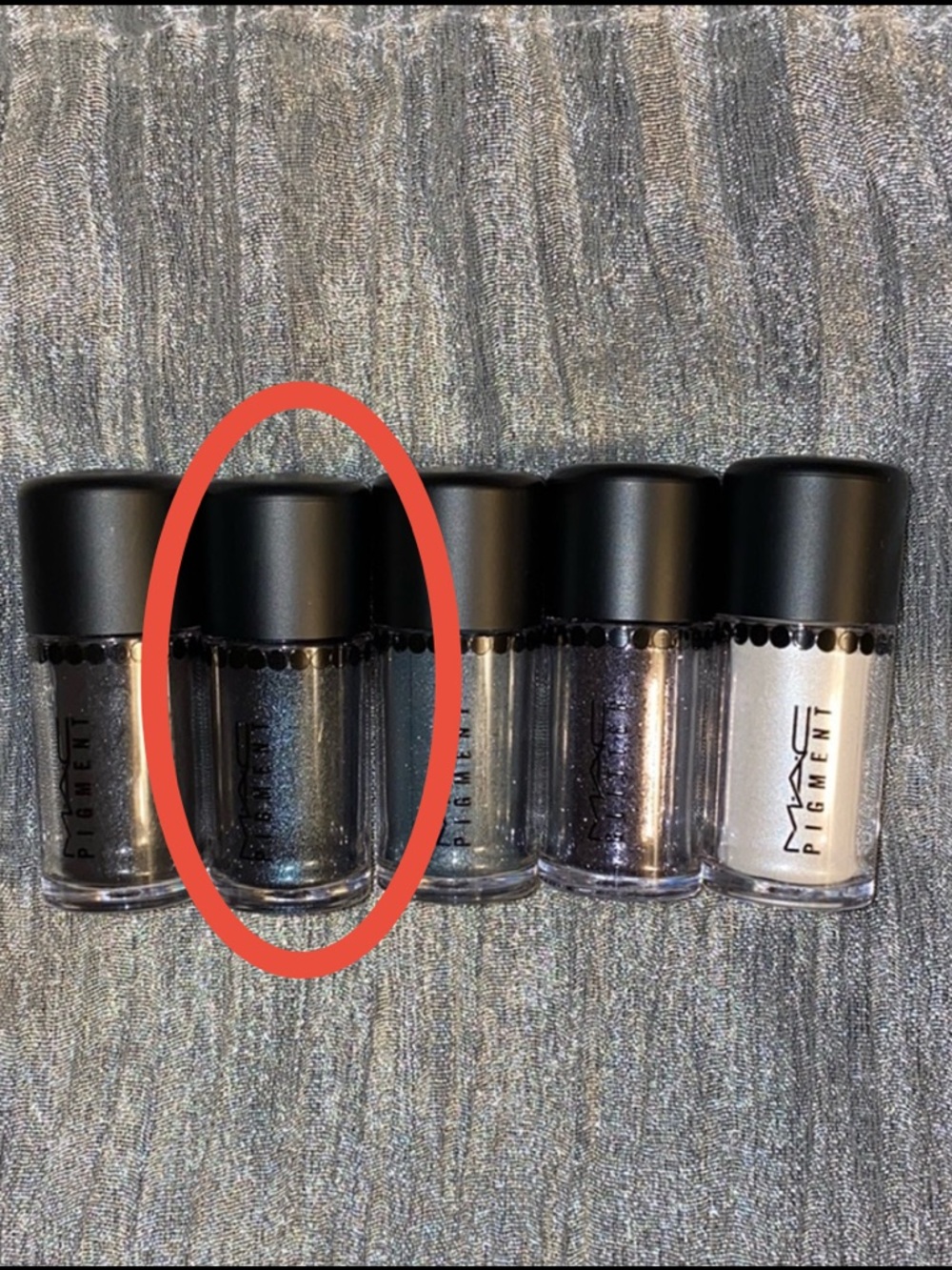 Brand New MAC Objects of Affection Glitter Pigment - Deep Blue Green